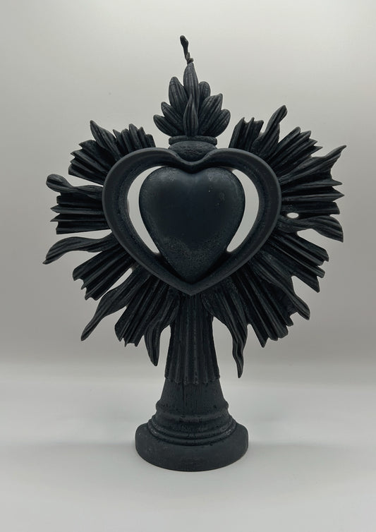 Bougie Coeur Sacré Ebène