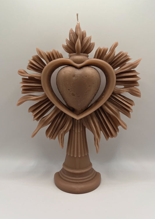 Bougie Coeur Sacré Terre