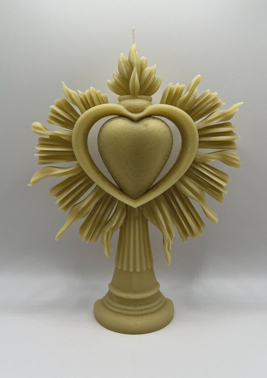 Bougie Coeur Sacré Sable