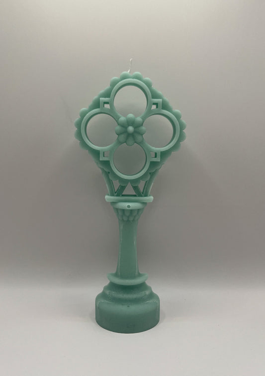 Bougie Quatre-feuilles Aqua